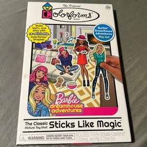 Barbie Colorforms boxed‎ set with 2 rooms